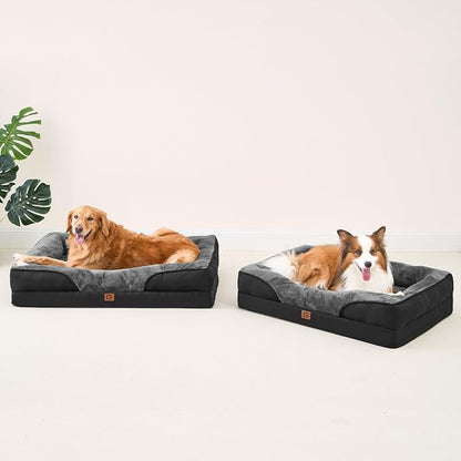 EHEYCIGA Orthopedic XL Dog Bed for Large Sized Dog, Waterproof Liner & Washable - Image 8