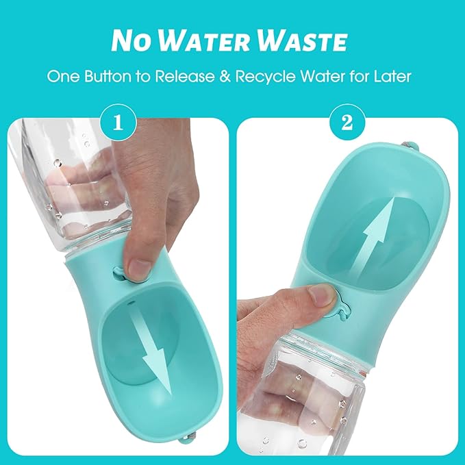 Kalimdor Dog Water Bottle, Leak Proof Portable Puppy Water Dispenser - Image 3