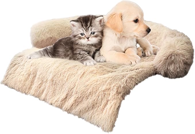 Tinaco Luxurious Calming Dogs/Cats Bed Mats, Dog Pad Washable Removable Couch by Tinaco
