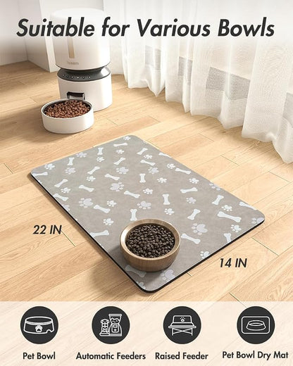 MontVoo Dog Food Mat-Pet Feeding Mat - Image 8