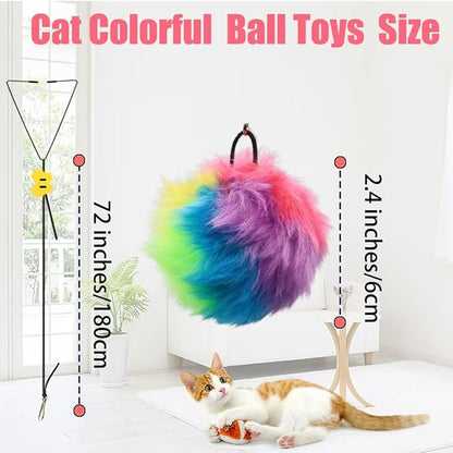 Interactive Cat Toys, Independent Play Hanging Door Cat Toys - Image 4