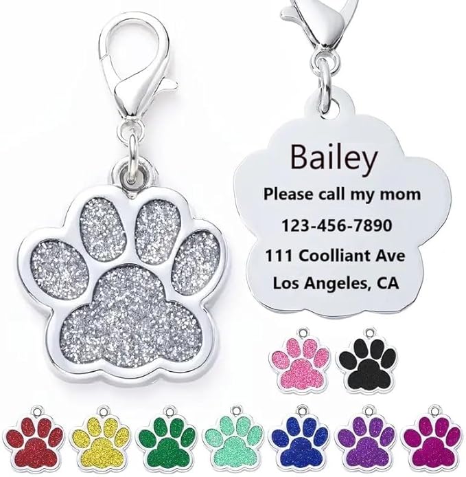 Cute Personalized Pet Name Tags - Image 3