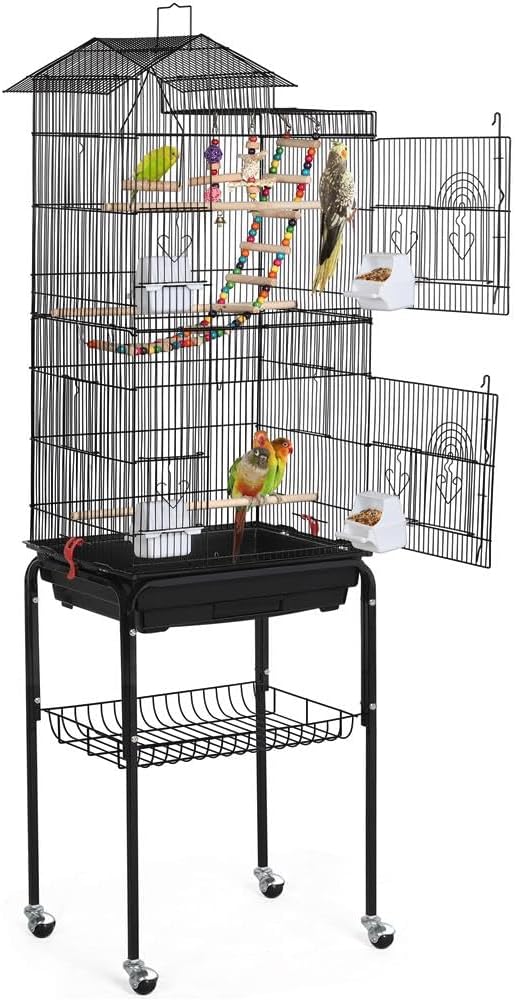 Yaheetech Bird Cage 64'' Medium Small Parrot Parakeet Bird Cages by Yaheetech