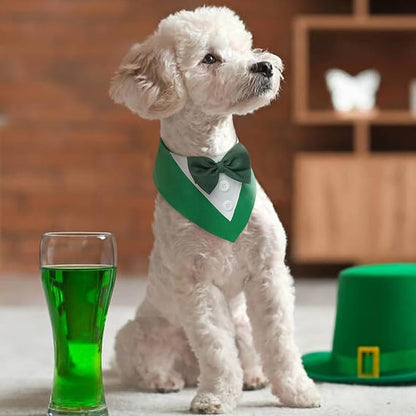FUAMEY Dog Tuxedo St.Patrick's for Medium Dogs, Dog Formal Suit Dogs Attire Pet - Image 5