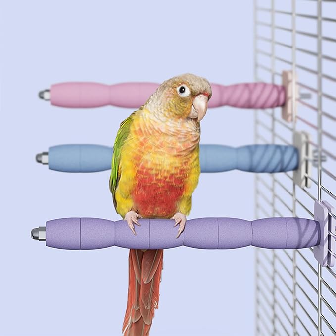 Bird Perch Stand for Parrots – Natural Ceramic Grinding Stick for Beak & Claw - Image 6