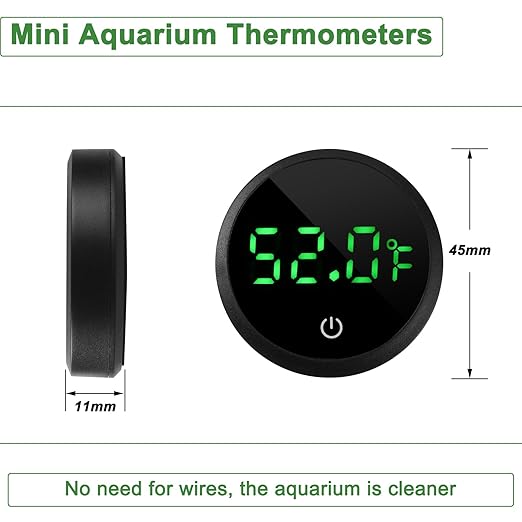Aquarium Thermometer Digital Fish Tank Thermometer Led Display Fish Tank - Image 2