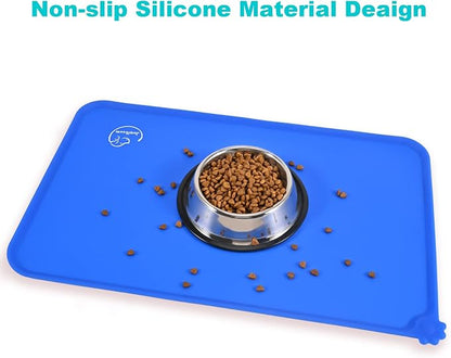 Silicone Waterproof Dog Cat Pet Feeding Mats, Non Slip, Easy Clean Pet Dog Cat - Image 5