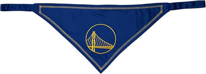 Pets First NBA Golden State Warriors TIE Bandana, Size Large/X-Large. Dog - Image 2