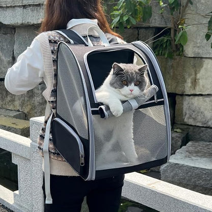 Cat Carrier Backpack, Dog Backpack, Ventilate Pet Cats Puppy Dogs Birds Bunny - Image 5