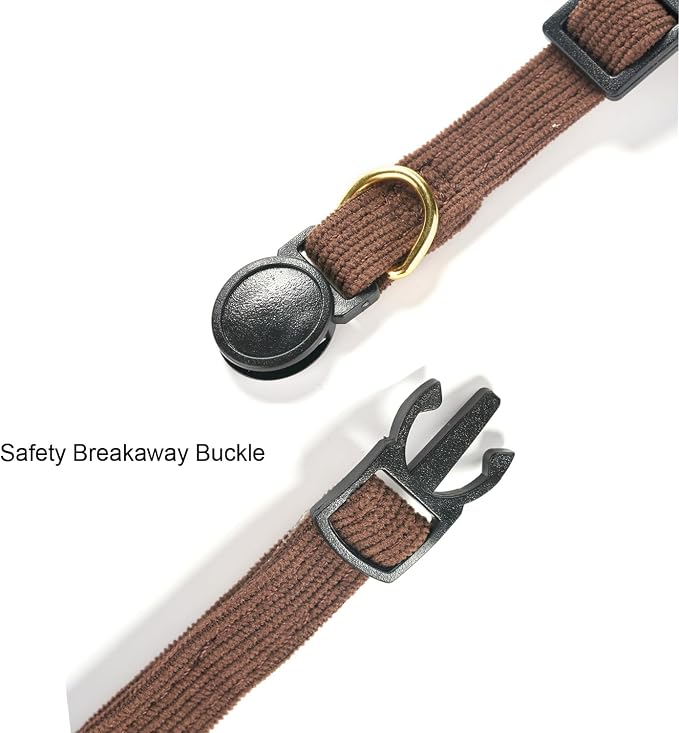 Cotton Breakaway Cat Collar - Image 5