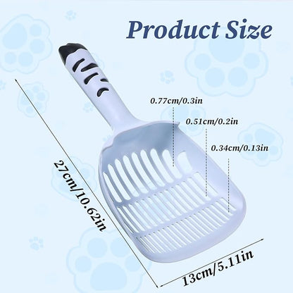 Cat Litter Scoop, Cat Scooper for Litter Box Cats and Dog Poop Collector - Image 2