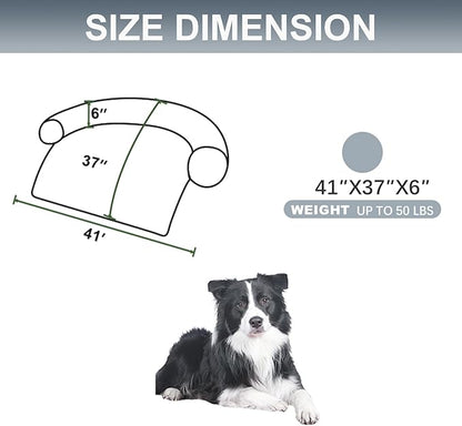 Tinaco Calming Dogs/Cats Bed Mats, Dog Pad Washable Removable Couch Cover - Image 2