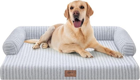 Large Dog Bed Waterproof Orthopedic Foam Dog Beds by Mekiy