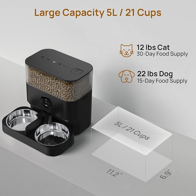 iPettie Automatic WiFi Pet Feeder - Image 4