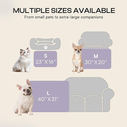Luciphia 1 Pack 3 Cat Printed Fleece Pet Blankets Washable，Soft Warm Throw - Image 8