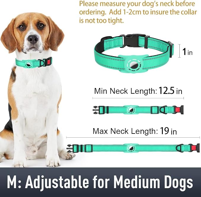 Airtag Dog Collar with AirTag Holder - Image 6