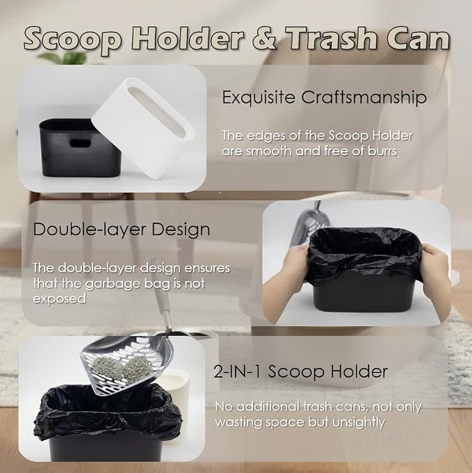 Heavy-Duty Metal Cat Litter Scoop - Image 8