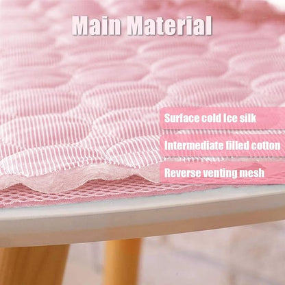 Washable Dog Cooling Mat Ice Silk Cooling Mat - Image 2