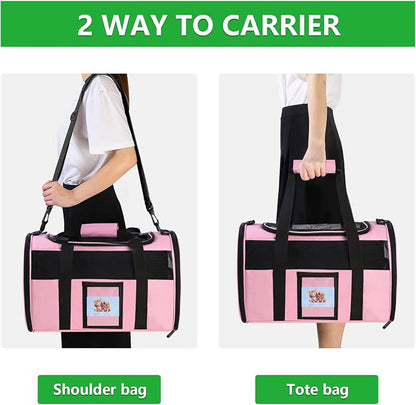 20" Large Cat Carrier Soft Sided - Image 6