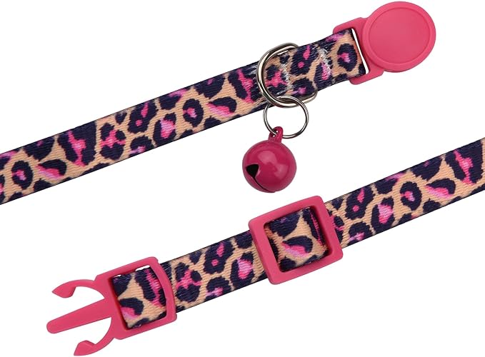 Cat Collar Breakaway with Bells, 3 Pack Girl Boy Pet Cat Collar with Bohemia - Image 5