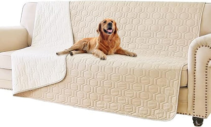 Waterproof and Anti-Slip Dog Bed Cover and Pet Blanket Sofa Pet Bed Mat ，car by TcksstexFauxFurDogBedCover