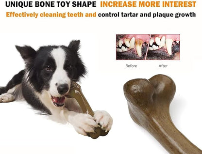 Tough Dog Toys for Aggressive Chewers, Indestructible Dog Toys, Nylon Dog Bones - Image 2