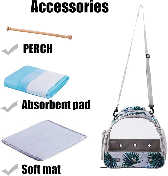 Portable Small Bird Travel Carrier Cage - Image 6