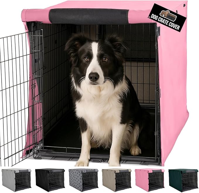 GORILLA GRIP Dog Crate Covers Compatible by GorillaGrip