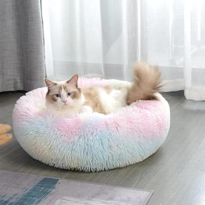 Cat Bed for Indoor Cats and Small Medium Dogs - Image 4