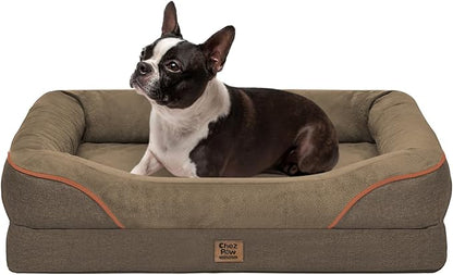 Washable Orthopedic Large Dog Bed by ChezPaw