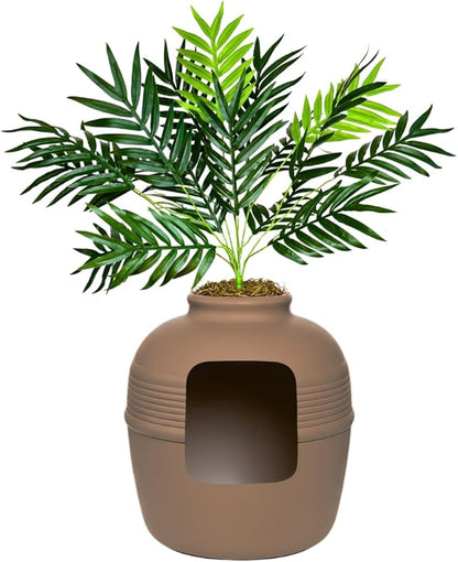 Good Pet Stuff Hidden Litter Box Planter, Decorative Cat Litter Enclosure by TheGoodPetStuffCompany