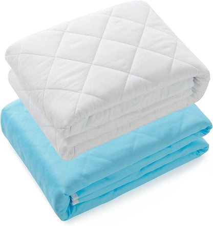 KANECH Bed Pads Washable Waterproof, Heavy Absorbency Reusable Incontinence Bed by KANECH