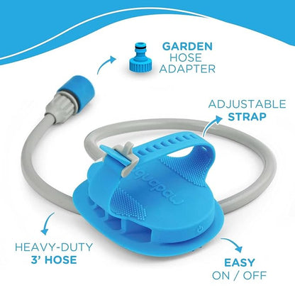 Aquapaw 5-in-1 Horse & Dog Bath Brush & Curry Comb - Image 5
