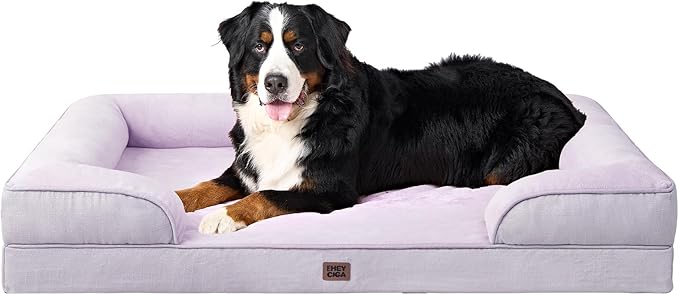 EHEYCIGA Orthopedic Dog Beds for Extra Large Dogs, Waterproof Memory Foam XXL by EHEYCIGA