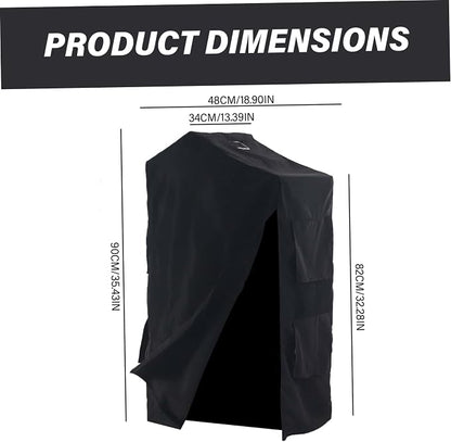 Bird Cage Cover Foldable Waterproof Black Bird Cage Cover Windproof Washable - Image 3