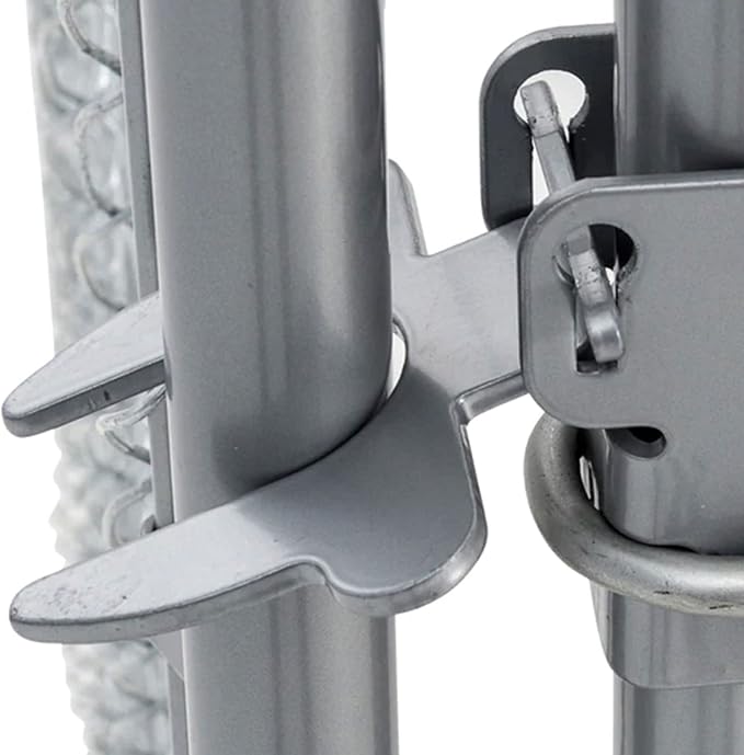 Lucky Dog 10' x 10' x 6' Heavy Duty Outdoor Welded Galvanized Steel Chain Link - Image 8