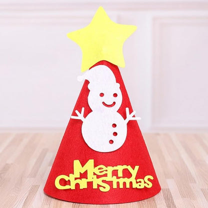 5 Pcs Christmas Dog Hats Cute Cats Party Hats Pet Set Dogs Santa Hats Puppies - Image 3