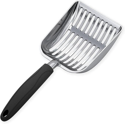 WePet Cat Litter Scoop, Aluminum Alloy Sifter, Kitty Metal Scooper, Deep Shovel by WePet