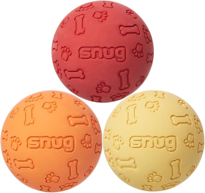 Snug Rubber Dog Balls for Small and Medium Dogs - Image 7
