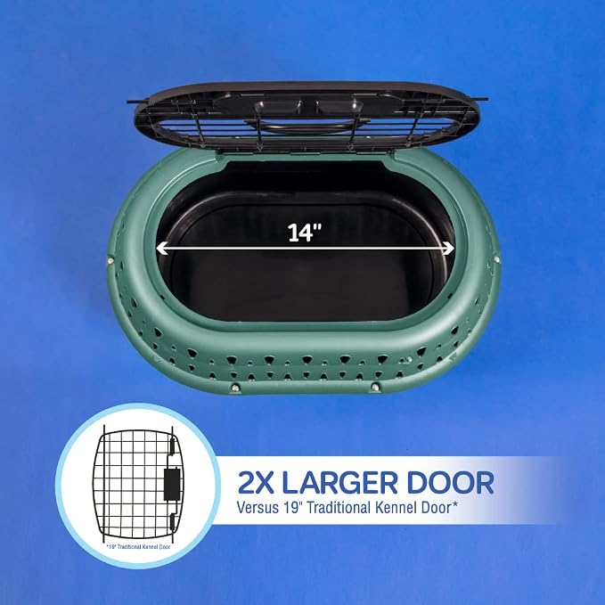 Petmate Top Load Plastic Cat Kennel - Image 5