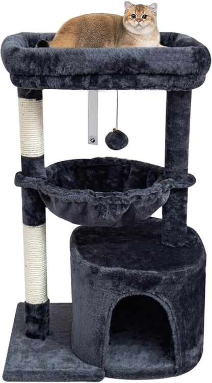 SYANDLVY Small Cat Tree for Indoor Cats, Cat Tower by SYANDLVY