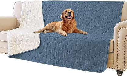 Waterproof and Non-Slip Dog Bed Cover and Pet Blanket Sofa Pet Bed Mat ，car by TcksstexFauxFurDogBedCover