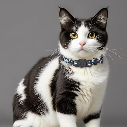 Cat Collar Breakaway, 2 Pack Cotton Cats Collars - Image 3