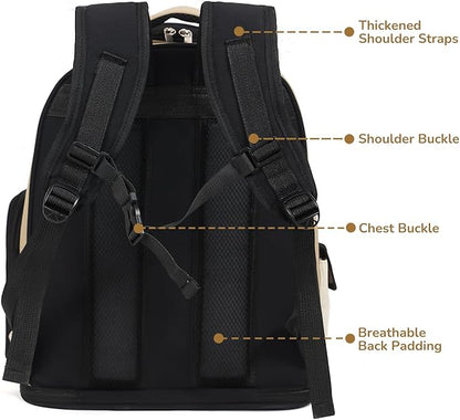 Cat Backpack Carrier, TSA Airline Approved Pet Travel Bag - Image 5