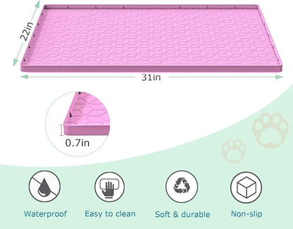 Cat Litter Mat, Silicone Large Cat Mat - Image 4