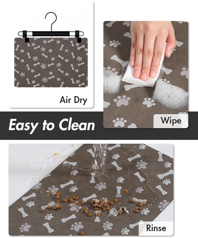 MontVoo Dog Food Mat-Pet Feeding Mat - Image 5