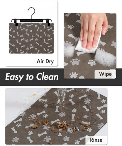 MontVoo Dog Food Mat-Pet Feeding Mat - Image 5