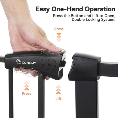 COMOMY Auto Close Baby Gate - Image 5
