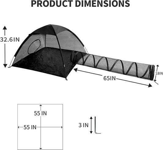 Rest-Eazzzy Cat Tent Outdoor, Pet Enclosure Tent Suitable - Image 2