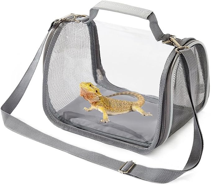 Reptile Small Animal Travel Carrier by Aipush